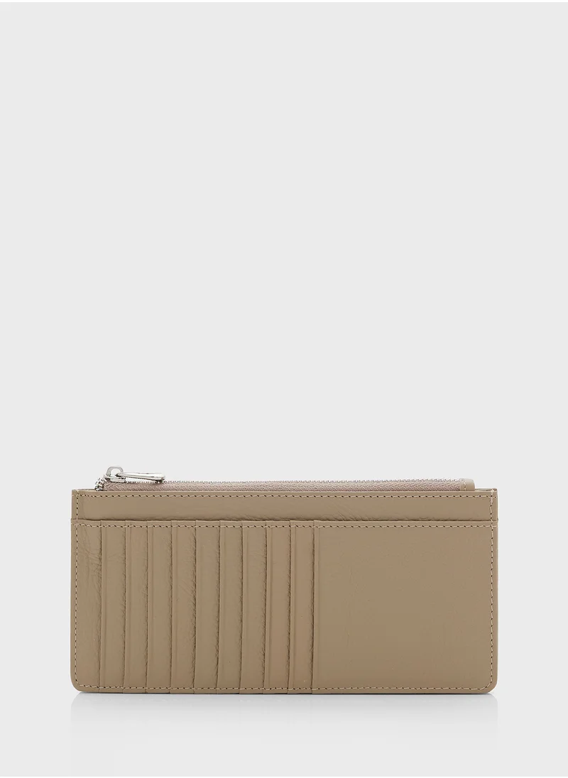 ELLA Genuine Leather Long Card Holder Wallet