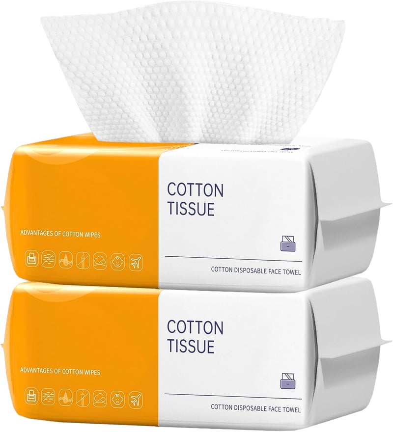 KUKEO 100 Count Disposable face towelettes - Image 1