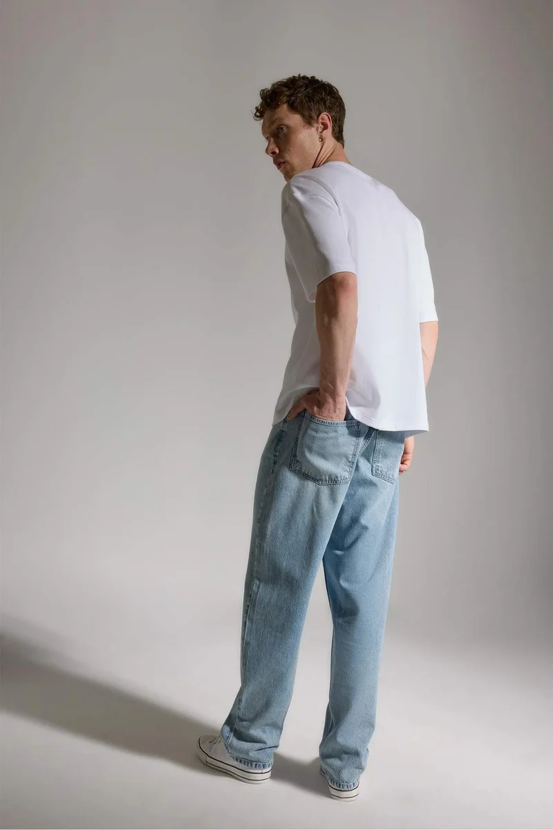 Baggy Fit Soft Jeans