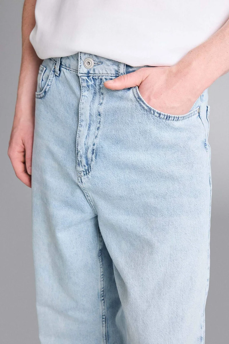 Defacto  Baggy Fit Soft Jeans for Men | Best Price UAE