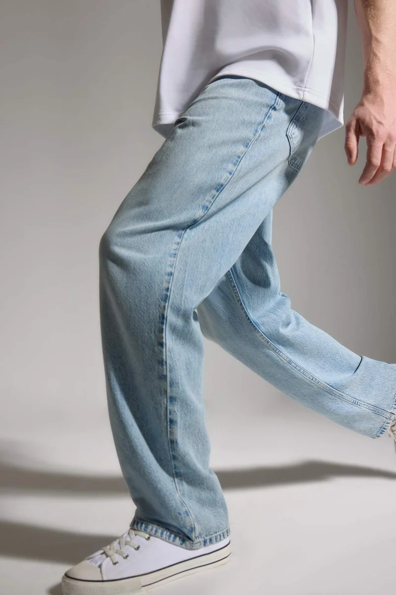 Defacto  Baggy Fit Soft Jeans for Men | Best Price UAE
