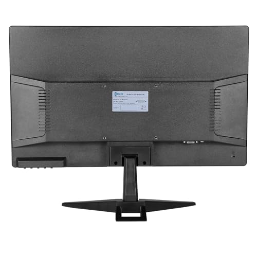 Enter A015 20 Inch (50.8 CM) Slim Wide LED Monitor | Refresh Rate 60 Hz, 1600 x 900 Pixels | Wall Mountable Slim & Stylish Design with 16.7M Colors | HDMI & VGA Ports (Full Black) - Image 5