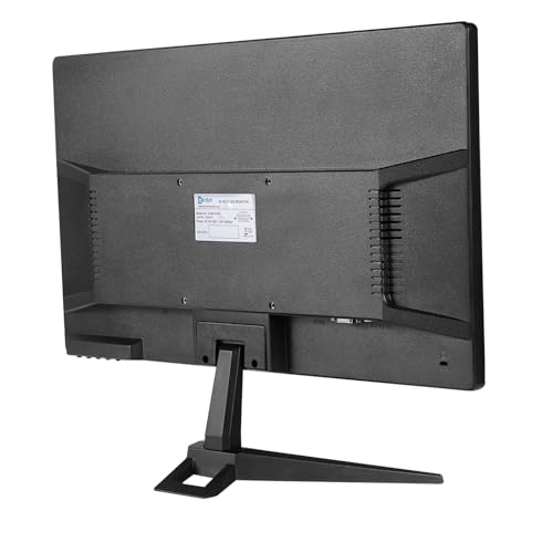 Enter A015 20 Inch (50.8 CM) Slim Wide LED Monitor | Refresh Rate 60 Hz, 1600 x 900 Pixels | Wall Mountable Slim & Stylish Design with 16.7M Colors | HDMI & VGA Ports (Full Black) - Image 4
