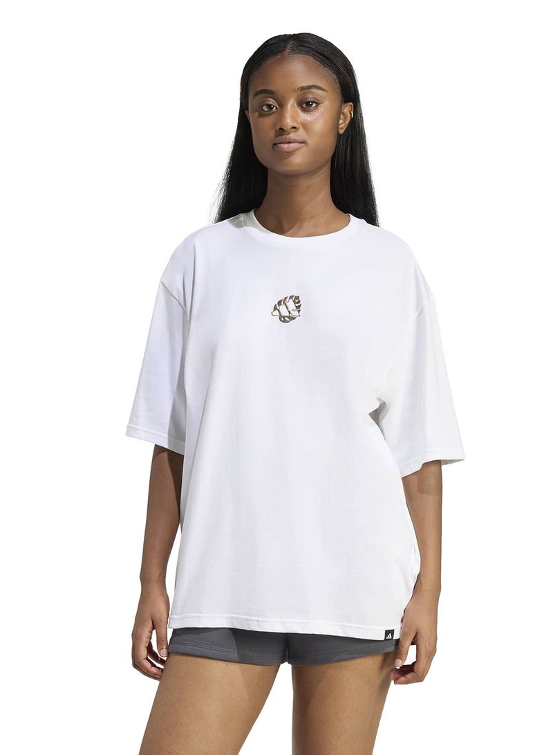 Adidas Animal Oversize Graphic T-Shirt - Image 1