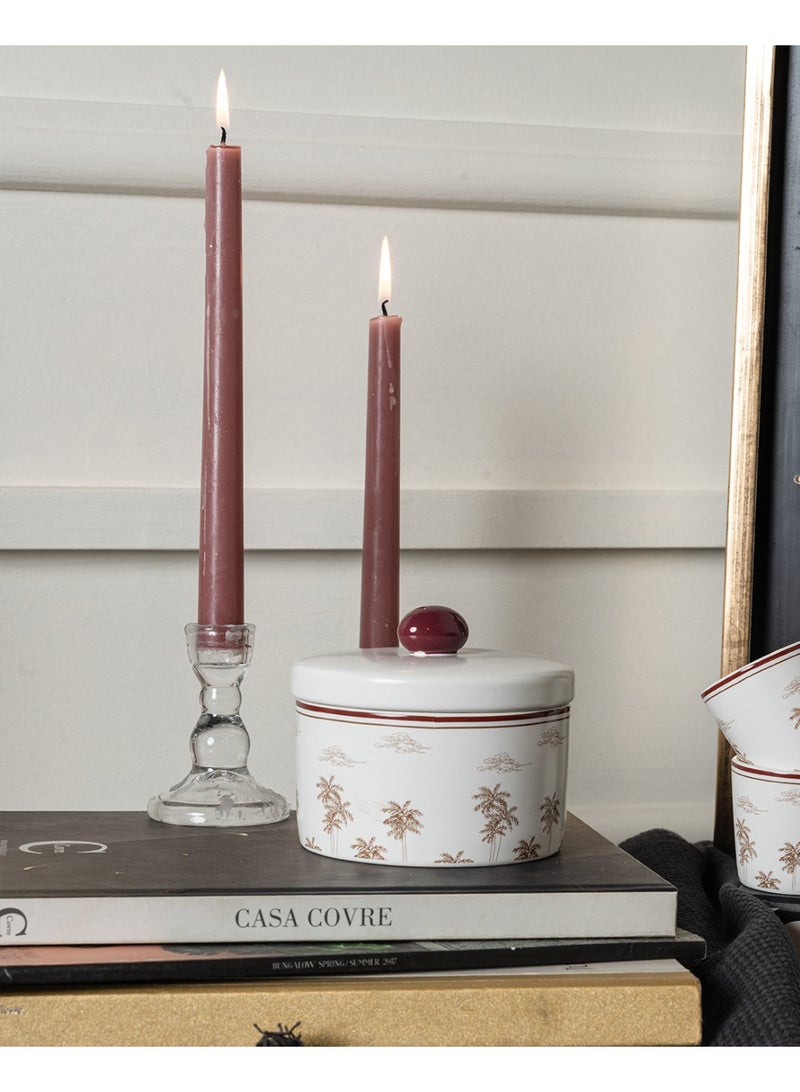 بلندز وعاء تقديم تمر مع غطاء من بلندز - Image 5