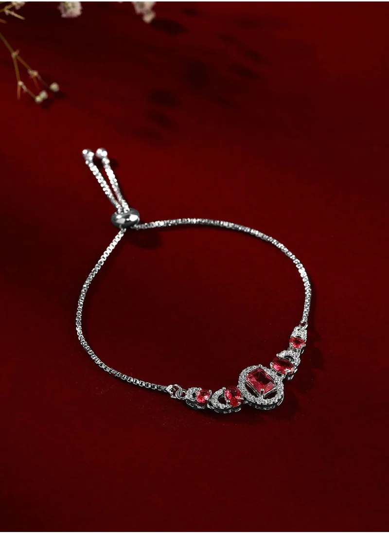 برياسي American Diamond Wraparound Bracelet