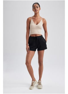 Woman Standart Fit Knitted Short