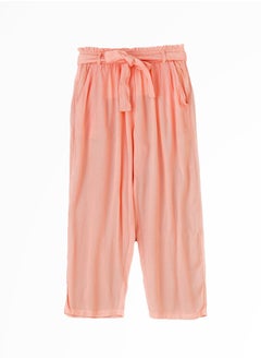 Trendsetter: Girls' Comfy Crepe Pants Effortless Style for Summer