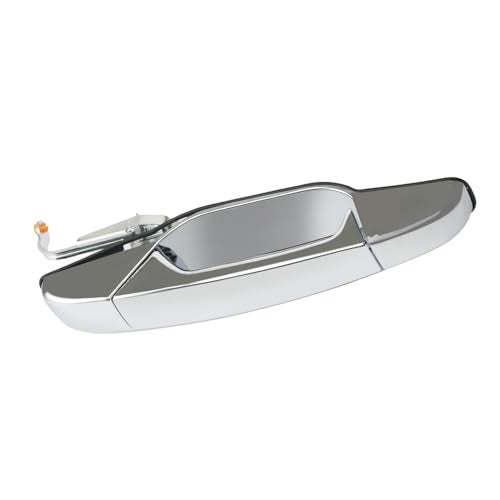 LEMASSON Exterior Chrome Door Handle Rear Right Passenger Side Compatible with 2007-2014 Chevy Silverado Suburban Avalanche Tahoe, GMC Sierra Yukon, Cadillac Escalade Replaces 15915660, 22738726, 25960522 - Image 1