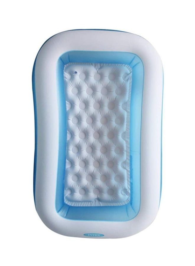 INTEX Rectangular Baby Pool Model (57403) 166x100x25cm - Image 2