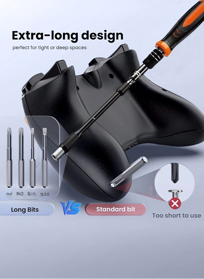 0TO1 TECH 115-In-1 Precision Screwdriver Set, Men's Tools, Magnetic Tool Kit, Can Repair Electronic Products, Computers, Mobile Phones, Etc - Image 3