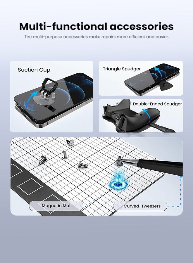 0TO1 TECH 115-In-1 Precision Screwdriver Set, Men's Tools, Magnetic Tool Kit, Can Repair Electronic Products, Computers, Mobile Phones, Etc - Image 4