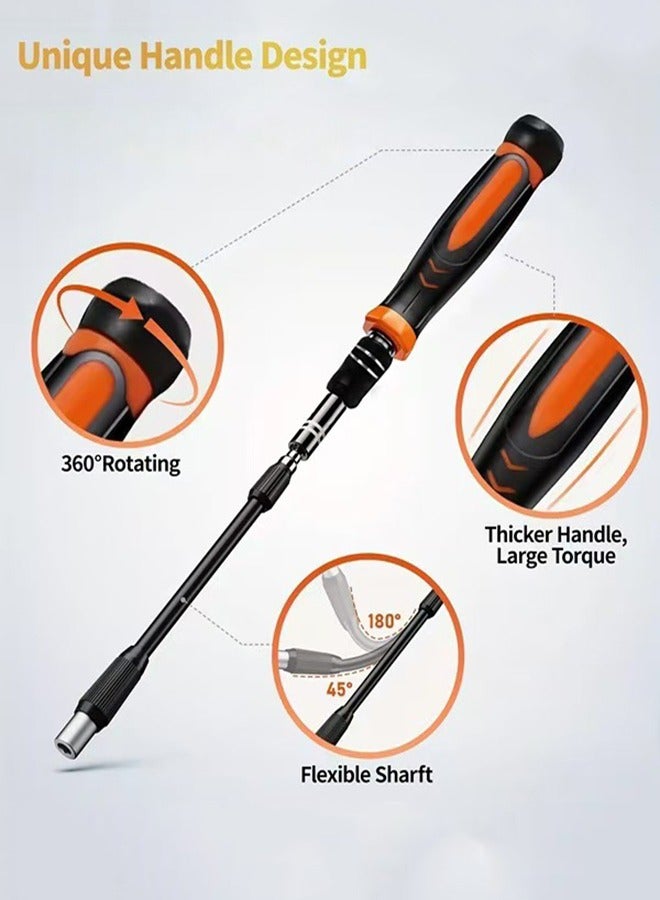 0TO1 TECH 115-In-1 Precision Screwdriver Set, Men's Tools, Magnetic Tool Kit, Can Repair Electronic Products, Computers, Mobile Phones, Etc - Image 5