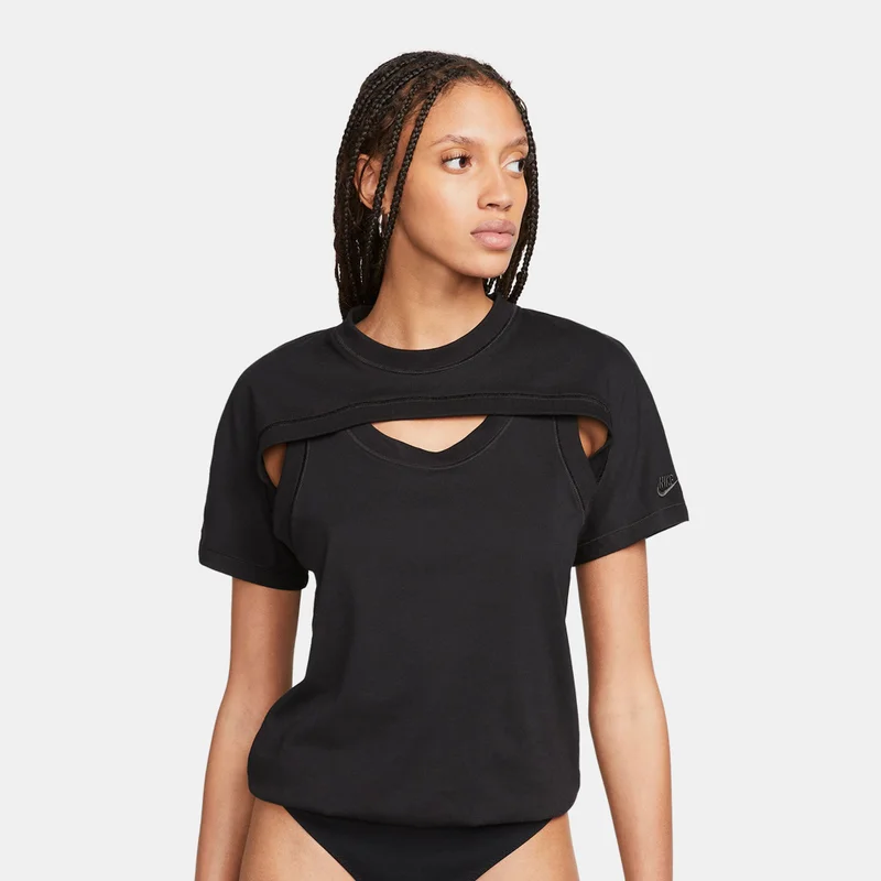 Nike Black Women's Sportswear Air High-Rise Shorts for Women | Best Price UAE