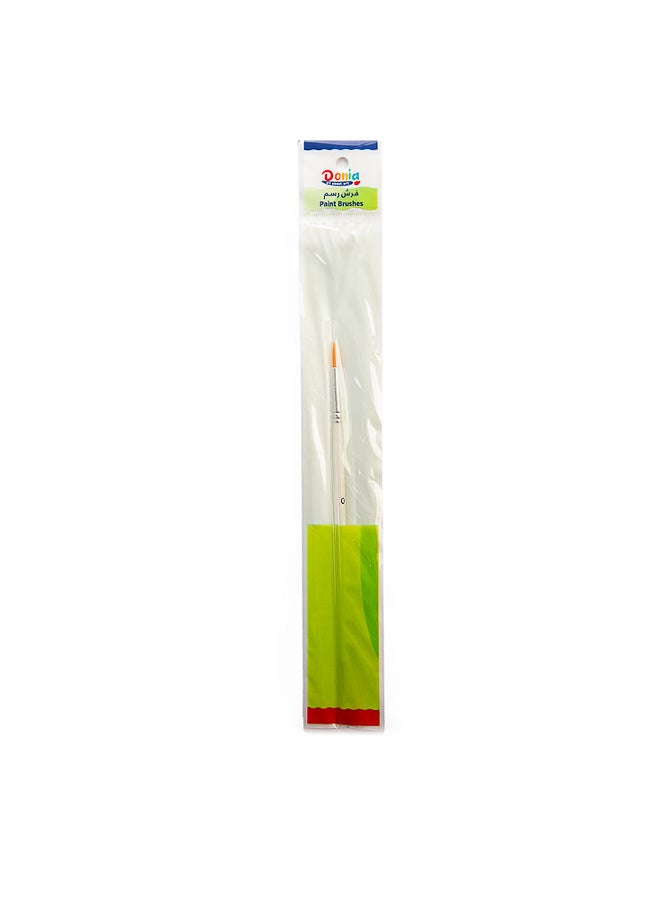 Donia Professional Artist Painting Brush, Size 0, Bulk Pack of 12 (Dozens)—Donia - Image 1