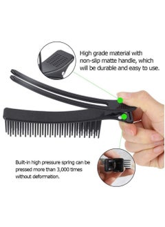 Excefore Hair Sectioning Clips, Plastic Hairdresser Clips, Hair Hairdressing Styling Clips for Styling of All Hair Types  - Image 3
