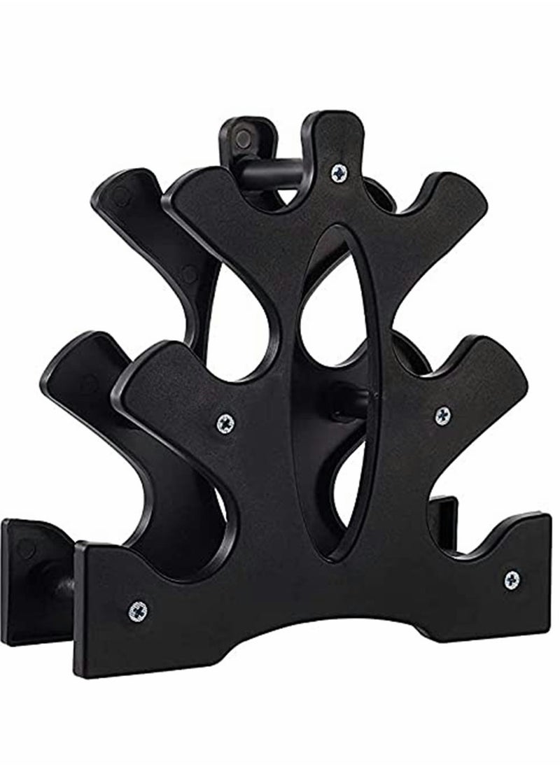 Excefore - Dumbbell Rack Stand, 3 Tier Dumbbells Weights Handle Hand Weight Tower, Holds 30 Pounds(Without Dumbbells) - Image 1