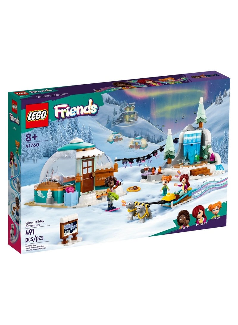 LEGO - Igloo Holiday Adventure 491 Pieces - 41760 - Image 1