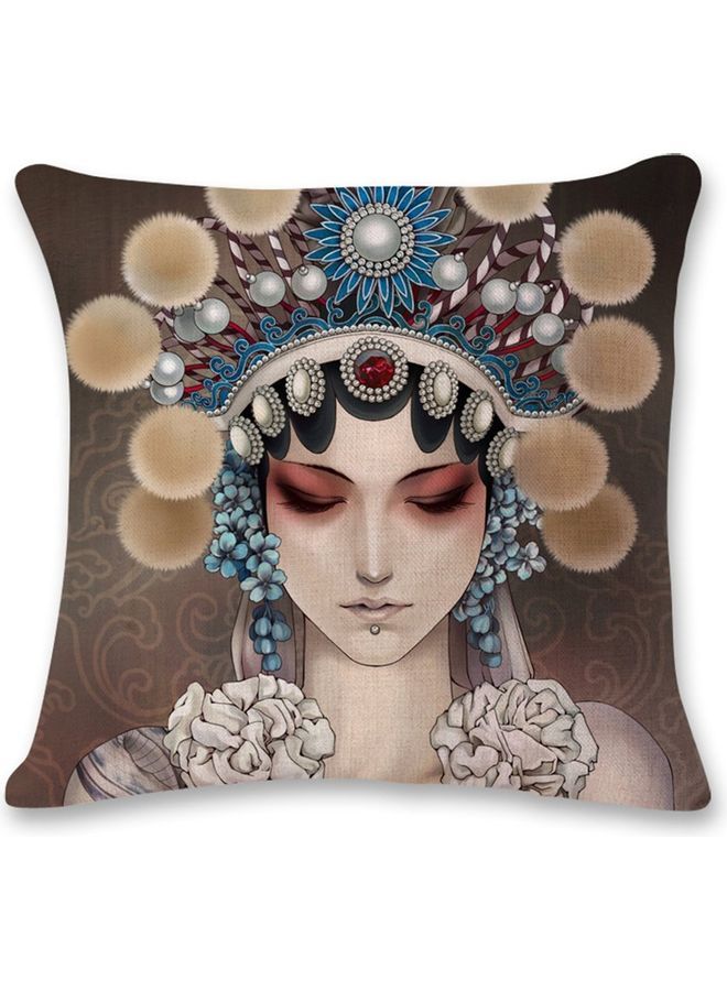 نيبمينينت غطاء وسادة ديكور من القطن متعدد الألوان