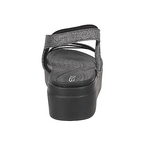 Metro Women Gun Metal Wedge Heel Fashion Sandal UK/3 EU/36 (34-110) - Image 4