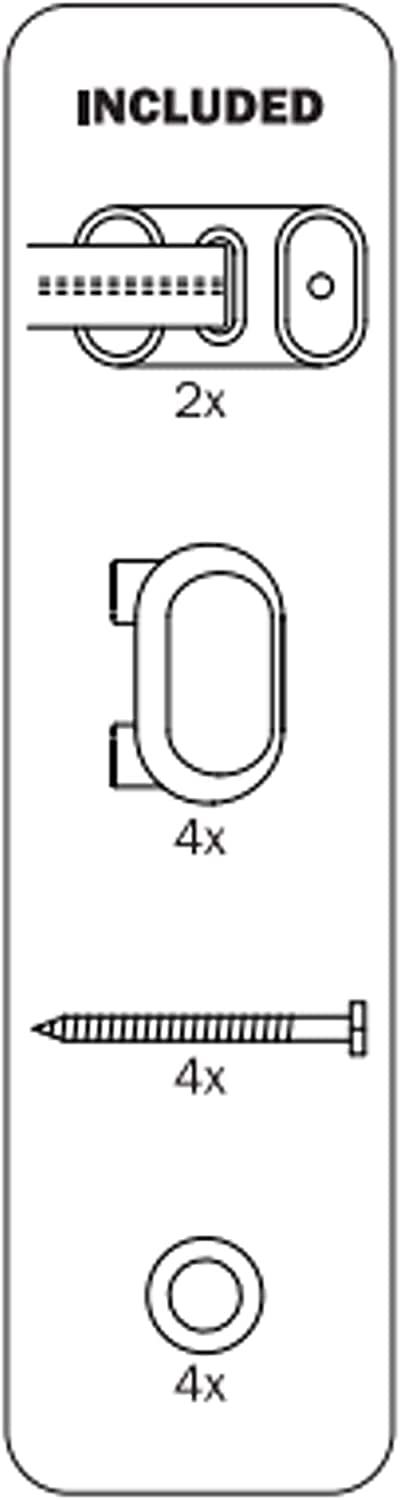 ENO، مجموعة تعليق أرجوحة ديلوكس من إيجلز ناست أوفترز، خذ أرجوحتك إلى الداخل، رمادي غامق - Image 3