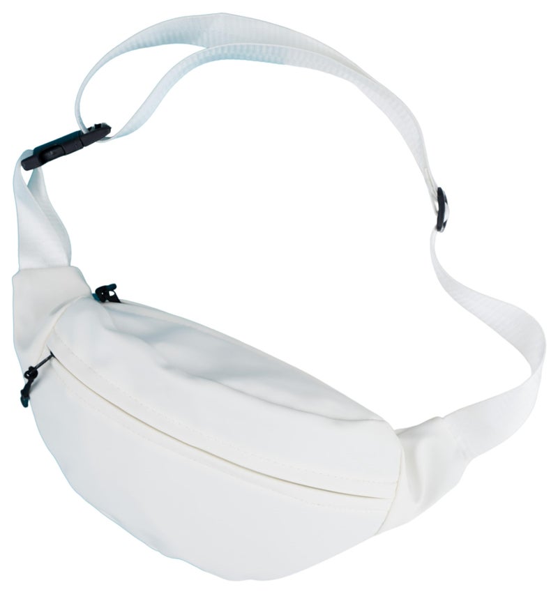 HIGH LINE STORE Diva Pro Fashionable Medium Large Personal Items Bag Lightweight Travel Hiking Running Walking Cycling Practical Easy Carry Wallet White - Image 1