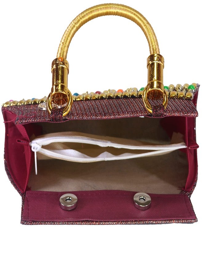 SJ Faux Leather Clutch - 05 - Image 3