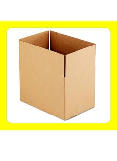 ECVV ECVV [5 Pack] Large Double Wall 100% Recyclable Corrugated Cardboard Moving Boxes with 32 KG Capacity, [45 x 45 x 70 cm] Brown Carton for Packaging, Shipping and Storage, 5 ply Brown  - Image 4