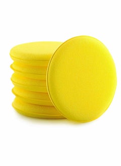 Excefore microfibre hand polishing sponge, 130x25 mm, wax applicator pad for waxes, polishes, paint cleaner, car polish, instead of polishing machine microfibre hand polishing sponge  - Image 1