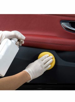 Excefore microfibre hand polishing sponge, 130x25 mm, wax applicator pad for waxes, polishes, paint cleaner, car polish, instead of polishing machine microfibre hand polishing sponge  - Image 4
