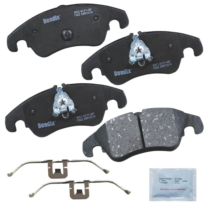 Bendix Priority1 CFC1322 Ceramic Front Brake Pads for Audi A4 allroad 20152013 A5 20092008 A5 20162015 A6 20152012 A6 Quattro 20152013 A7 Quattro 20152014 Q5 20162009