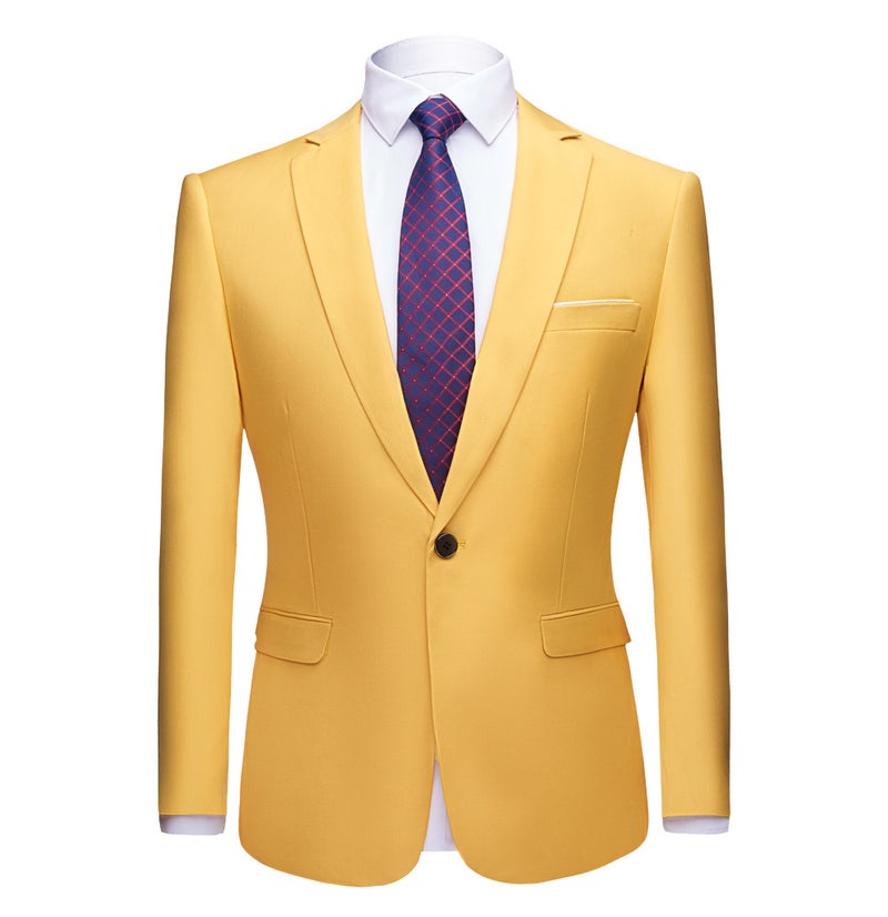New Men'S Korean Style Slim-Fit Suit Men'S Business Casual Fashion Large Size Suit Single Western Jacket Men'S - Image 4
