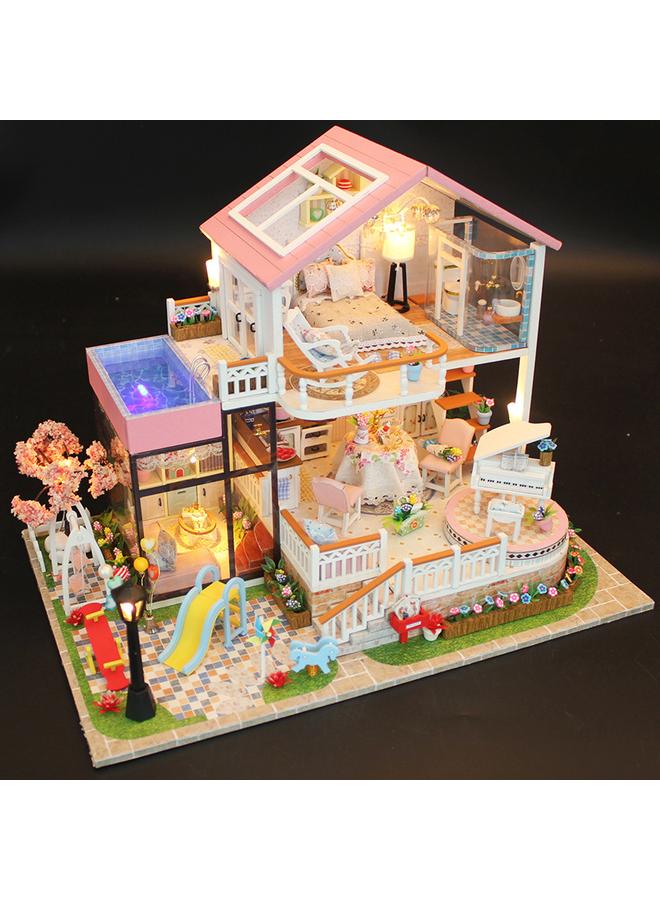 Bluejw DIY Cabin Romantic Creative Birthday Gift Handmade Attic Art Room Assembled Model Toys Sweet Words - Image 1