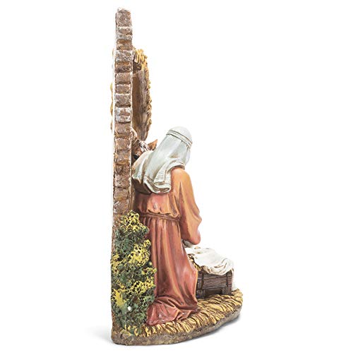 Napco Unto You a Savior is Born 10 inch Resin Nativity Scene Sculpture Figurine - Image 3