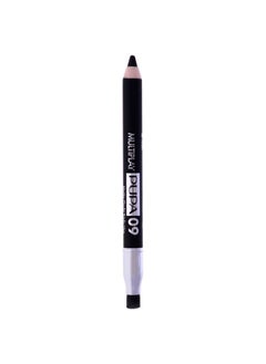 PUPA Pupa Milano Multiplay Eye Pencil - Creamy, Blendable Eyeliner With Smudge Tip - Create Long Wearing, Glamorous Intensity - Smooth And Lasting Color Liner For Waterline Or Lid - 09 Black - 0.03 Oz  - Image 1