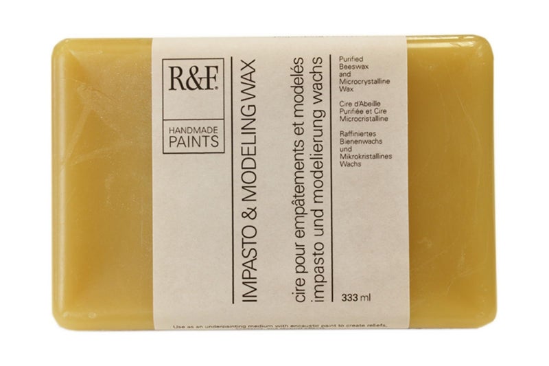 R F Handmade Paints Impasto Modeling Wax 333 ml Cake