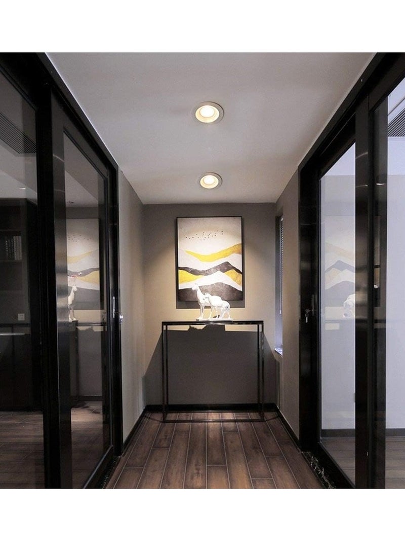 Loquat 10pcs LED COB Ceiling Light Downlight Energy Saving 7W 2 Years Warranty Yellow Plastic - Image 5