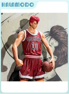 Slam Dunk: Super Large Standing Sakuragi Hanamichi with Interchangeable Head (Red) from Shohoku High School - Handmade Model Figure Decoration 31 cm - pzsku/Z4187C86A6C52939C7037Z/45/_/1735128138/d74f2456-94e4-4a31-89ed-4507c41a992c