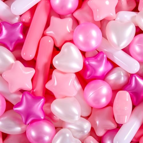 STARBOLO Ball Pit Balls for Toddlers Pack of 150 BPA Free Phthalate Free Crush Proof Plastic Pit Balls Pearl Colors Play Toys for Kids Ball Pit PoolPlay TentParty - Image 1