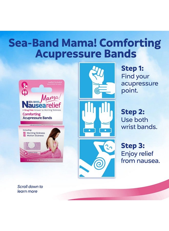 سي-باند مجموعة سي-باند ماما! لتخفيف الغثيان أثناء الحمل، مع أشرطة ضغط مضادة للغثيان، وأقراص استحلاب الزنجبيل، ولفائف الزيوت العطرية - Image 4