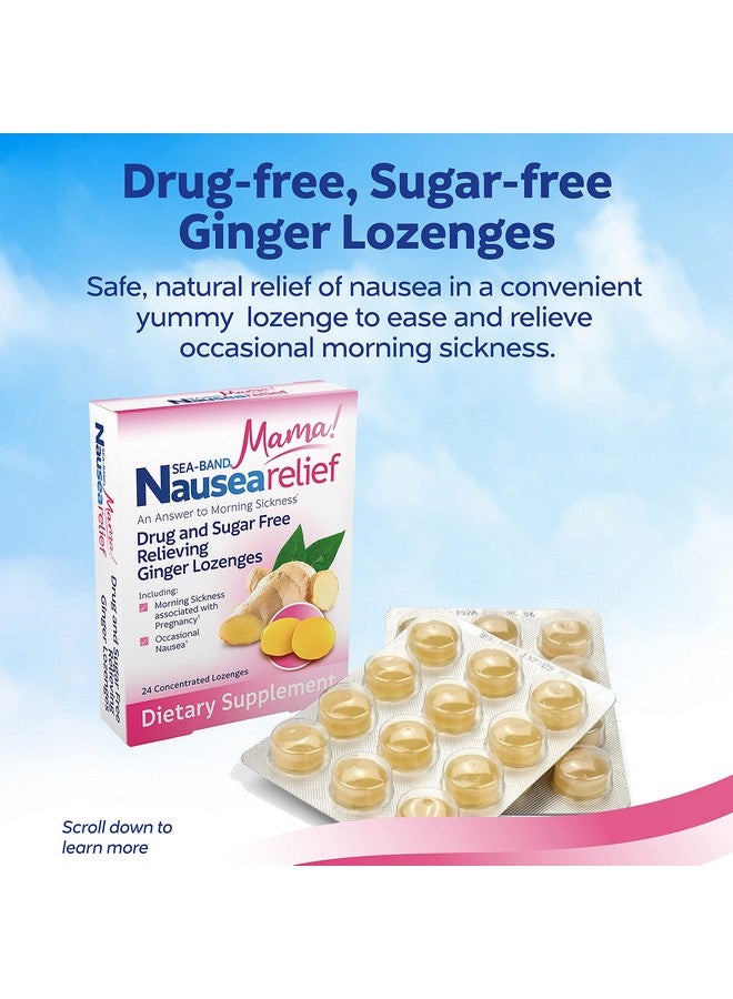 سي-باند مجموعة سي-باند ماما! لتخفيف الغثيان أثناء الحمل، مع أشرطة ضغط مضادة للغثيان، وأقراص استحلاب الزنجبيل، ولفائف الزيوت العطرية - Image 5