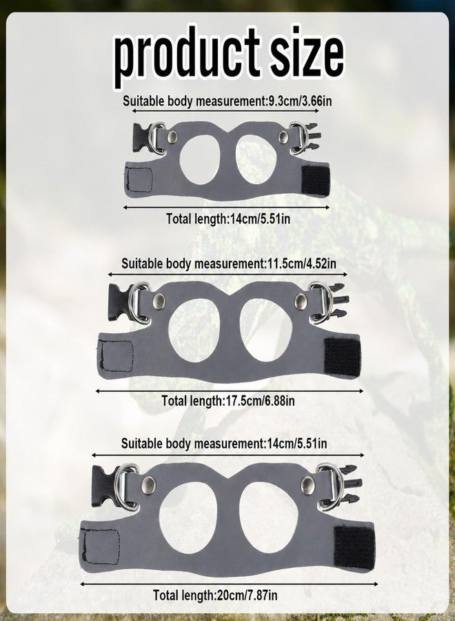 Xosjska 3 Pack Bearded Dragon Leash and Harness Set - Image 2