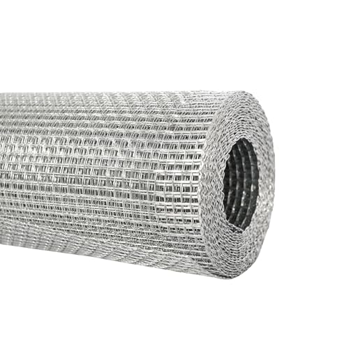 Xicooka Galvanized Hardware Cloth 1/8 Inch Wire Mesh Roll – Ideal for Garden Fencing, Chicken Coops, DIY Projects, and Beekeeping (24in x 20ft) - Image 1