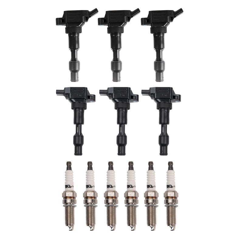 TRQ Ignition Kit Ignition Coil Spark Plugs Compatible with 20182020 Genesis G80 20202023 Hyundai Palisade 20162020 Kia Cadenza 20182021 Sedona Sorento 20202021 Telluride