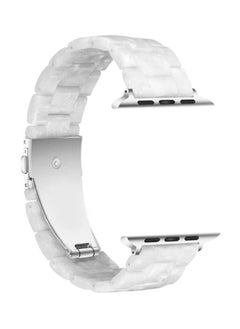 CATANES Apple Watch Strap 49mm 45mm 44mm 42mm Resin Strap Slim Resin Bracelet with Stainless Steel Metal Buckle Wristband Replacement Strap for Apple Watch Ultra2 Ultra SE Series 8/7/6/5/4/3/2/1 Multicolour  - Image 4
