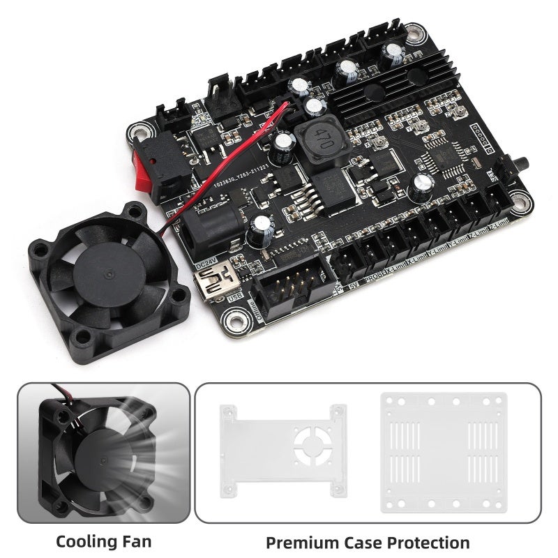 Cnc Controller 150W Usb Interface Connected High Integration Laser Engraver - Pwm Stepless Speed Regulation Off-line Control for Diy Enthusiasts 3D Printer Manufactories - Image 5