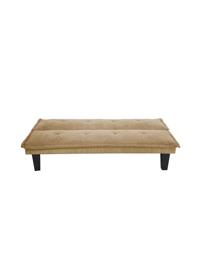 DANUBE HOME Manolo Fabric Sofabed Convertible Sleeping Sofa Bed Living Room Furniture For Home L165xW80xH73 cm Beige  - Image 3