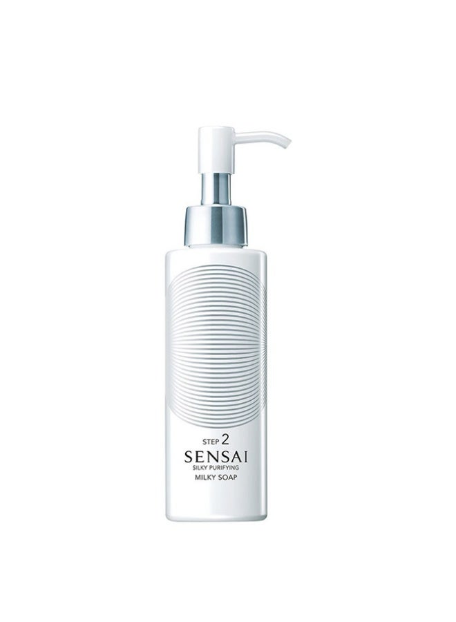 سنساي صابون سينساي الحريري المنقي بالحليب 150 مل - Image 1