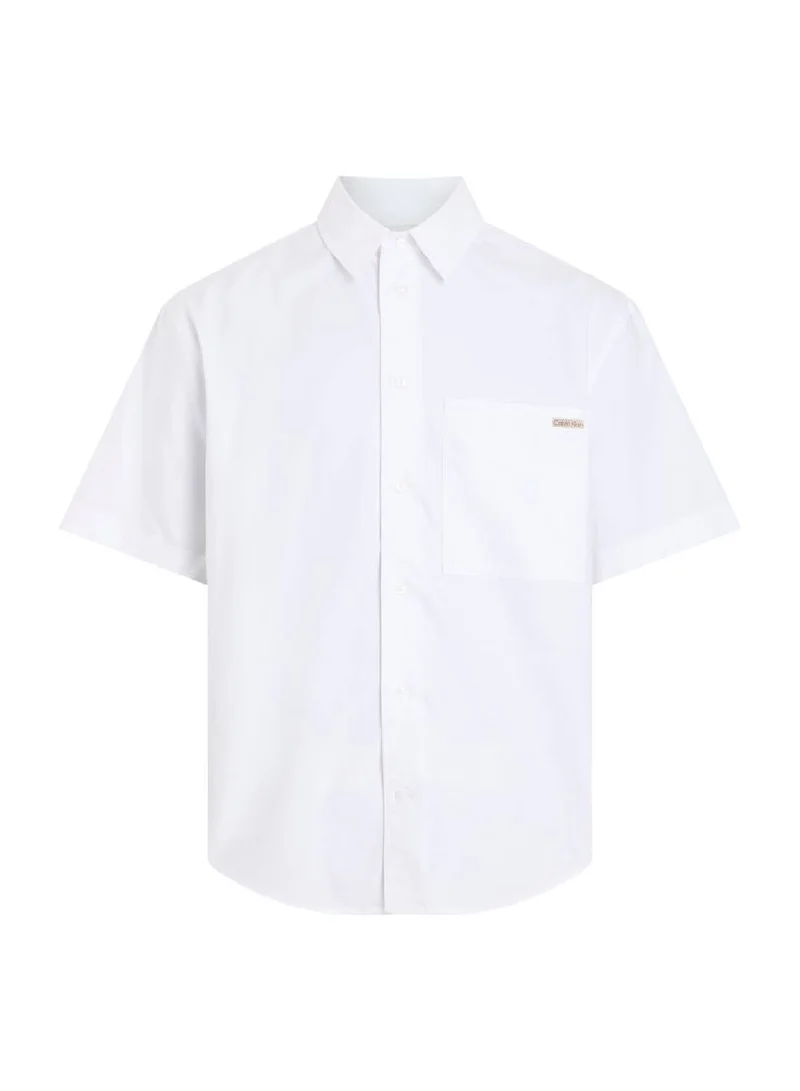 Calvin Klein Jeans Short Sleeve Oxford Shirt