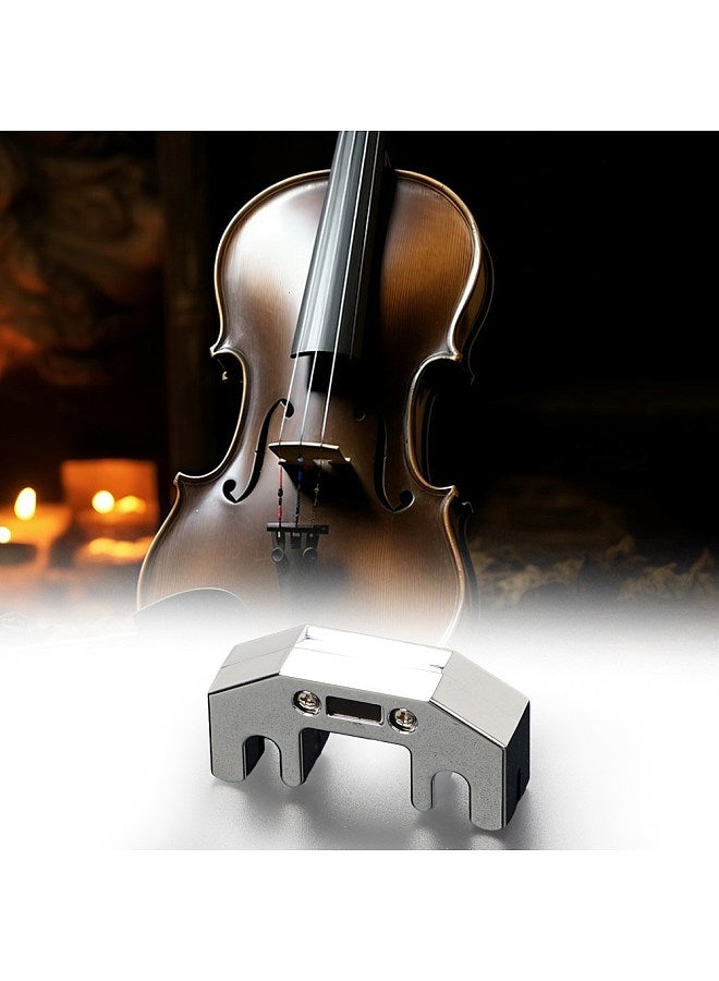 Generic Cello Practice Mute Metal Silencer Music Instrument Cello Replacement Parts  - Image 2